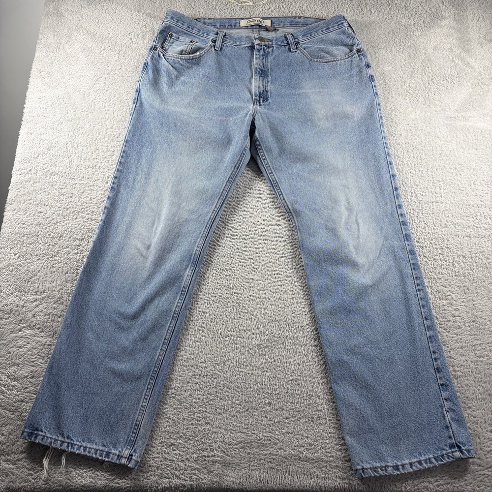 Urban Pipeline Jeans Mens 38x32 Light Wash Baggy Loose Skater